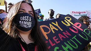 Klima-Proteste am Rande der COP27