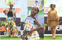 Some stage walks from The Greenfingers Wildlife Initiative Trashion Show.