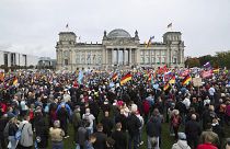 Októberben számos tüntetés volt Berlinben az elszabaduló árak miatt