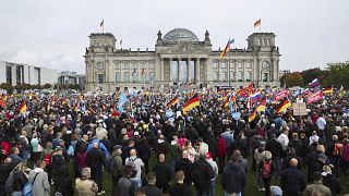 Októberben számos tüntetés volt Berlinben az elszabaduló árak miatt