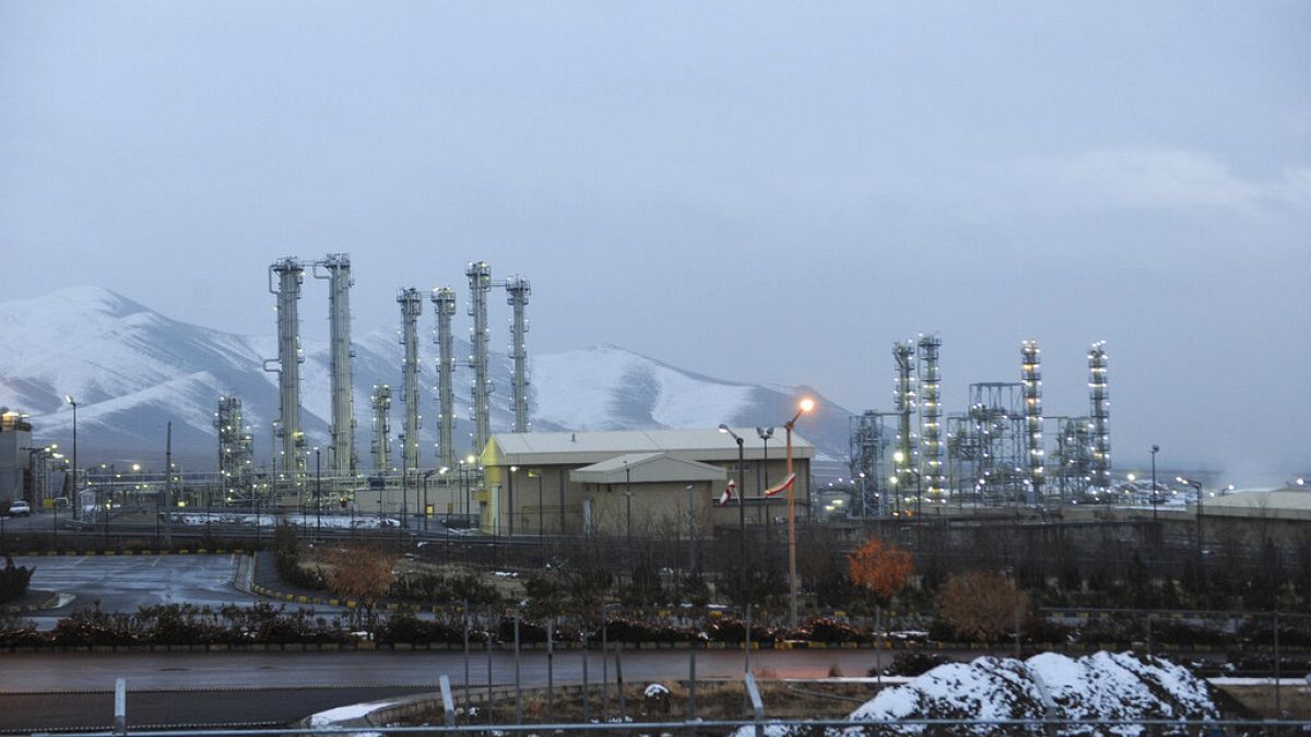 A fordói atomkomplexum Iránban (korábbi felvétel)