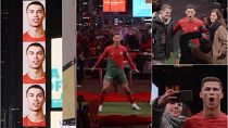 Cristiano Ronaldo became the first athlete to ever accomplish a "Times Square takeover," giving a personal video message to his fans.
