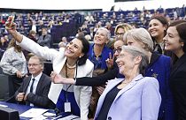 Primeira-ministra francesa e outras individualidades celebram os 70 anos do Parlamento Europeu