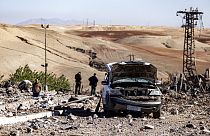 Βομβαρδισμοί του τουρκικού στρατού στη Συρία (φώτο αρχείου)