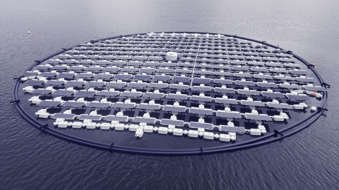 The floating solar panels that track the Sun