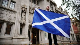 Papeleta de votación en el primer referéndum de independencia de Escocia