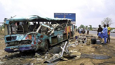 At least 37 dead in Nigerian bus crash