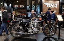 Taking place at Birmingham's NEC exhibition centre, this is the heartland of the British motorcycle industry.