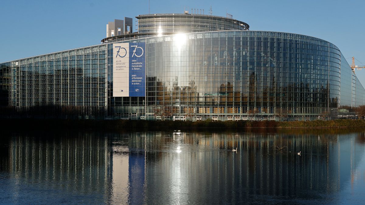 Az Európai Parlament strasbourgi épülete