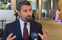 Hidvéghi Balázs, a Fidesz EP-képviselője nyilatkozik az Euronewsnak