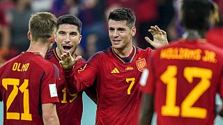 España vence por 7 a 0 a Costa Rica en su debut en Catar