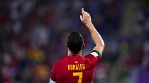 Le footballeur portugais Cristiano Ronaldo, le 24/11/2022