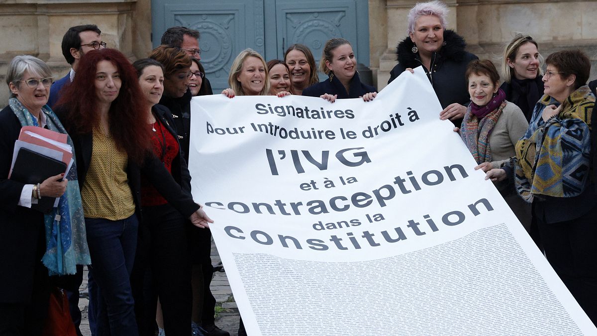 Deputati del partito La France Insoumise, firmatario del testo approvato dall'Assemblea Nazionale francese