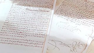 Carta de Carlos V a su embajador en Francia, escrita en 1547 y descifrada ahora por un equipo de investigadores franceses.