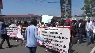 War in DRC's east: Demonstrators call out 'international community's complicity'