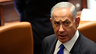 حزب الليكود بزعامة رئيس الوزراء الإسرائيلي المكلف بنيامين نتنياهو يوقع أول اتفاق ائتلافي مع حزب القوة اليهودية اليميني المتطرف، 25 نوفمبر 2022. 