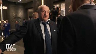 Alexander Lukaschenko in Jerewan beim OVKS-Treffen