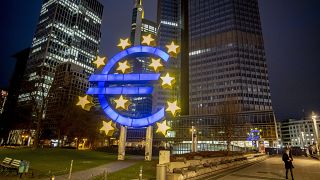 مقر البنك المركزي الأوروبي، فرانكفورت، ألمانيا.
