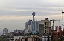 مشهد عام للعاصمة الإيرانية، طهران