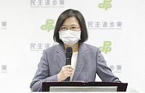 Tsai Ing-wen, líder del Partido Democrático Progresista (PDP).