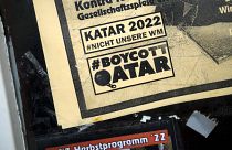 Katar bojkottálására felhívó német röplap