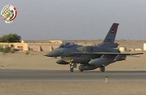 طائرة مقاتلة تابعة للقوات المسلحة المصرية 