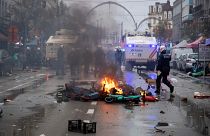 اندلعت أعمال العنف في حي مولنبيك بعد فوز المنتخب المغربي على خصمه البلجيكي 