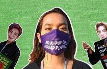 Nurul Sarifah is one of the organisers of Kpop4planet, a group of K-pop fans fighting for climate justice.