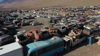 Müllhalde Atacama-Wüste