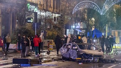 Das Zentrum von Brüssel war gezeichnet von den Gewaltausbrüchen