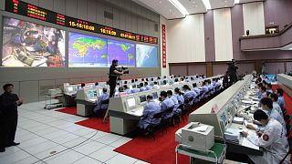 مركز بكين للقيادة والتحكم الفضائي في العاصمة الصينية بكين
