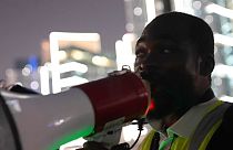 Street marshals in Doha keep World Cup fans entertained with songs and chants