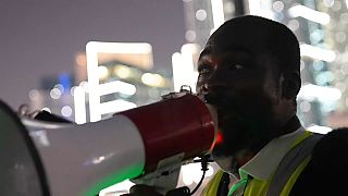 Street marshals in Doha keep World Cup fans entertained with songs and chants