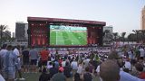 Fan-Zone in Dubai während der WM
