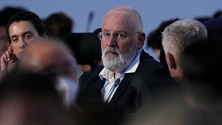 Frans Timmermans, executive vice president of the European Commission, at COP27