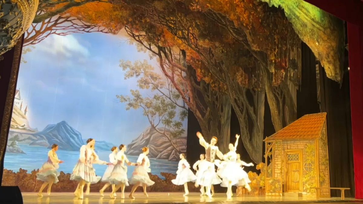 Un spectacle au théâtre d'opéra et de ballet d'Odessa (Novembre 2022)