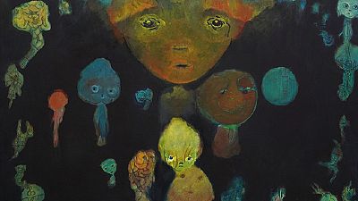 Spirits of the Endless Night, 2019, oil on canvas, 145x205 cm