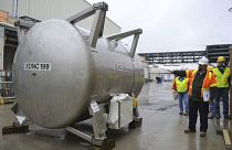 Útban a megsemmisítés felé - vegyi fegyverek szállítására szolgáló konténer az Egyesült Államokban