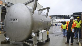 Útban a megsemmisítés felé - vegyi fegyverek szállítására szolgáló konténer az Egyesült Államokban
