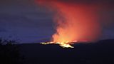 Действующий вулкан Мауна-Лоа