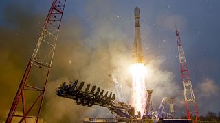 Запуск ракеты-носителя "Союз -2.1б" с космодрома Плесецк 2 ноября