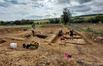 The site shows how ancient Romans lived in Britain