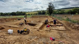 The site shows how ancient Romans lived in Britain