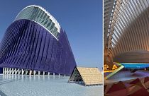 Tourists flock to Valencia's recently opened arts and exhibition centre