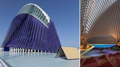 Tourists flock to Valencia's recently opened arts and exhibition centre