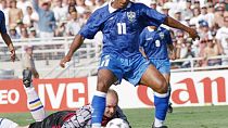 Romário na semifinal do Mundial de futebol de 1994