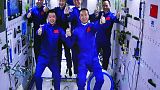 Az első váltás a Tiangong kínai űrállomáson, 2022.november 29.