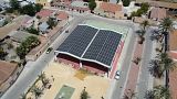 Genossenschaftliche Solaranlage in El  Realengo in der Provinz Alicante