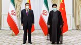 دیدار روسای جمهور دو کشور چین و ایران در حاشیه اجلاس سازمان همکاری شانگهای به تاریخ ۱۶ سپتامبر ۲۰۲۲