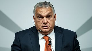 Hungarian Prime Minister Viktor Orban in Berlin. October 2022